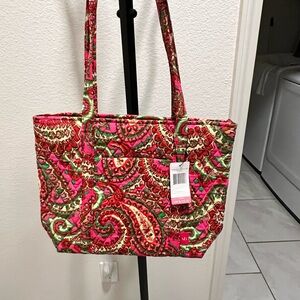 Vera Bradley Small Vera Cotton Tote Bag